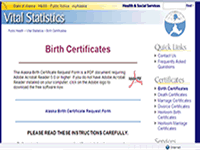 Alaska Birth Records