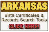 Arkansas birth records and birth certificate search form