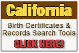 california birth certificate and birth record search tool