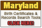 Maryland birth records search