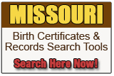 Missouri Birth Record Search