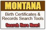 Montana Birth Records Search